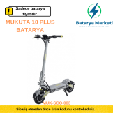 Mukuta 10 Plus Elektrikli Scooter Bataryası – 60V 20.8Ah | BataryaDeposu
