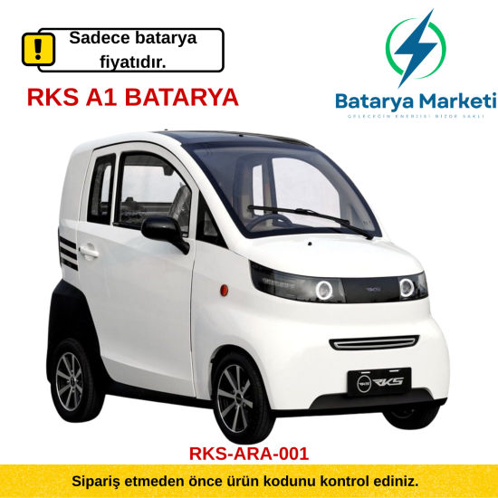 RKS A1 Elektrikli Araç Bataryası 60V 72Ah – BataryaDeposu