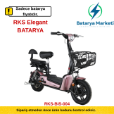 RKS Elegant Elektrikli Bisiklet Bataryası – 48V 12Ah | BataryaDeposu