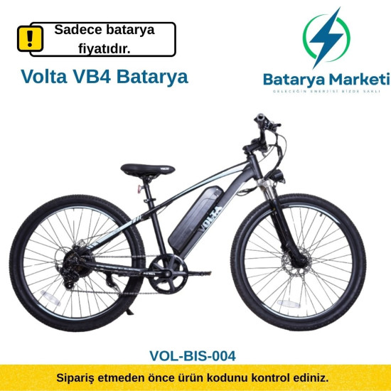 Volta VB4 Elektrikli Bisiklet Bataryası 36V 10Ah – BataryaDeposu