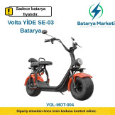 Volta YİDE SE-03 Elektrikli Scooter Bataryası – 72V 20Ah | BataryaDeposu