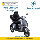 Volta VM4 NEO Elektrikli Motor Bataryası – 60V 20Ah | BataryaDeposu